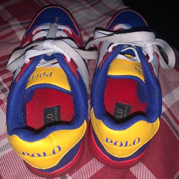 Polo Ralph Lauren Boys Shoes Size 2 1/2 - Picture 3 of 5